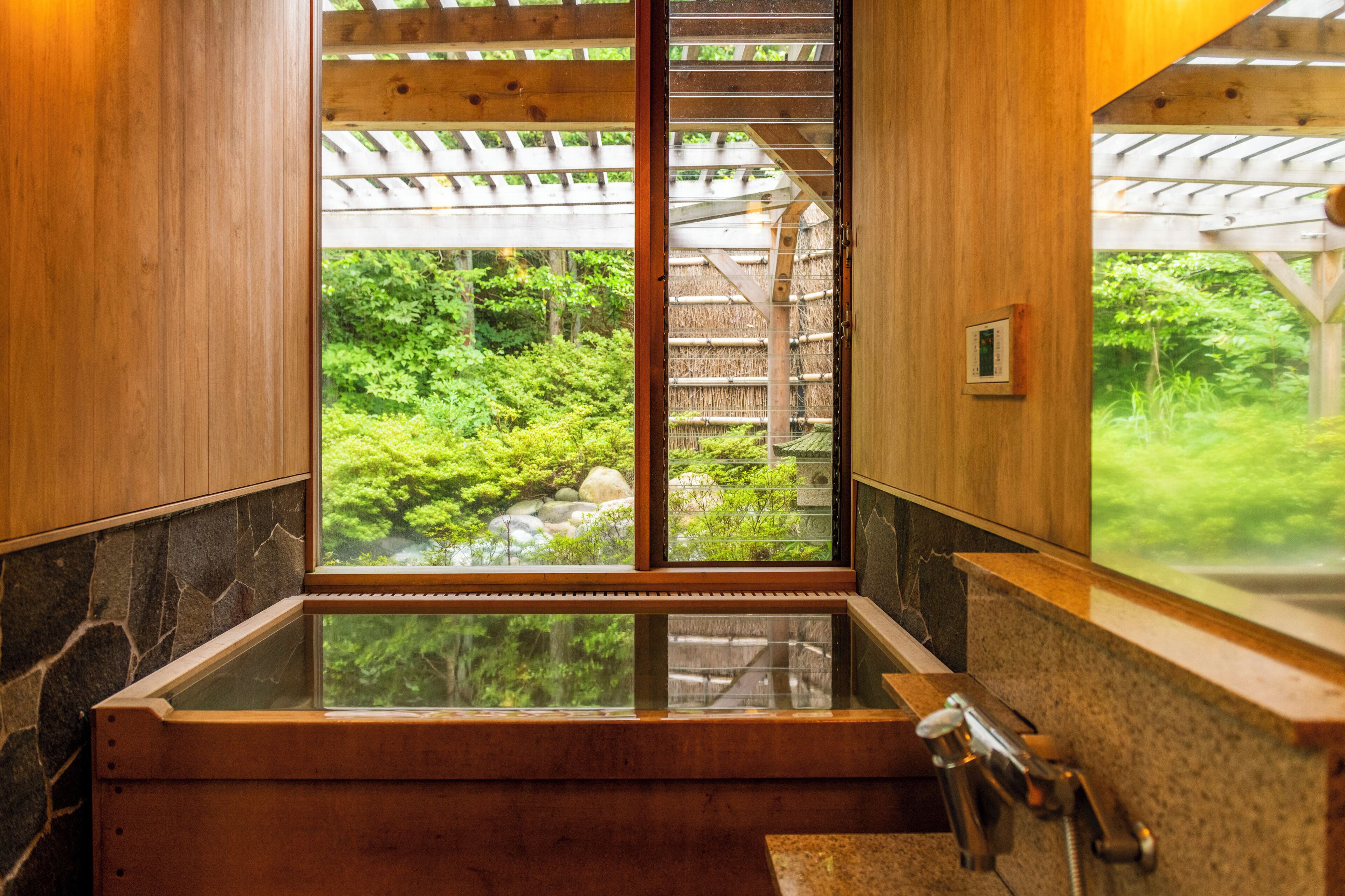 Room, Non Smoking (Sho-un) | Bathroom | Shower, free toiletries, hair dryer, slippers