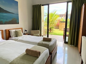 Deluxe Twin Room | Desk, blackout drapes, free WiFi, bed sheets - The Happinezz Hills Hotel Karimunjawa (Karimun Jawa)