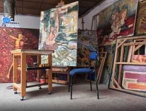 Interior detail - Casa de las Culturas San Marcos (Quito)