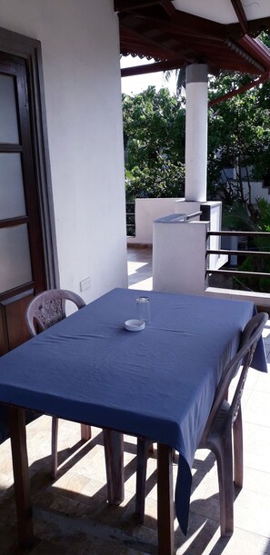 Basic Villa, 1 King Bed, Non Smoking, Beach View | Terrace/patio