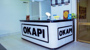 Reception - Okapi Hotel (Kigali)