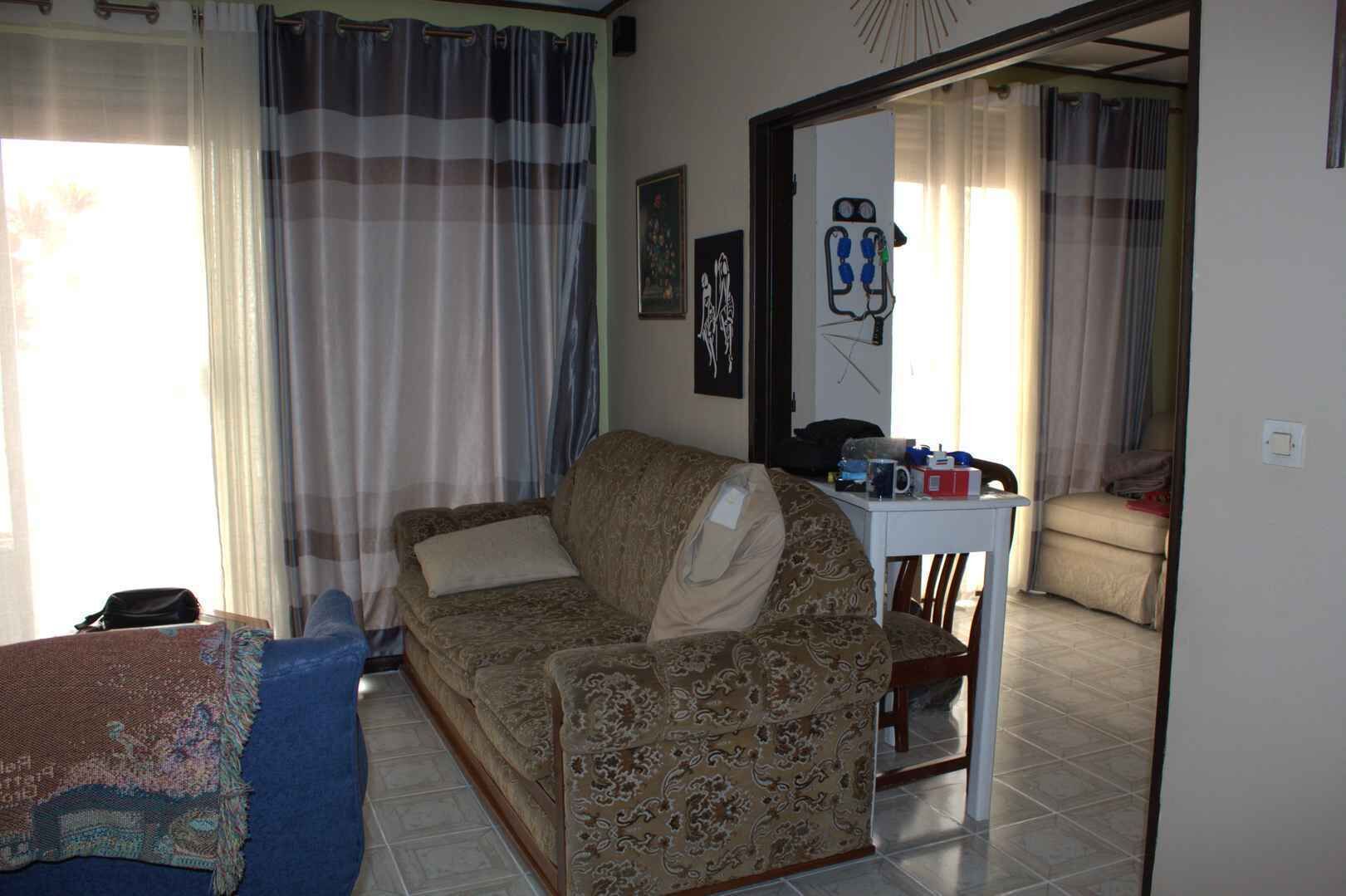 deluxe apartment, 1 queen bed, kitchen | air conditioning