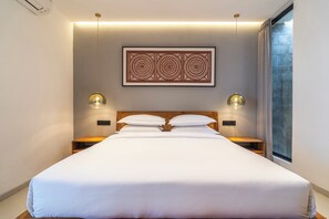 Premium 2 bedroom villa with private pool | Ropa de cama de alta calidad y minibar 