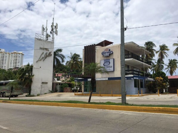 Fassade der Unterkunft