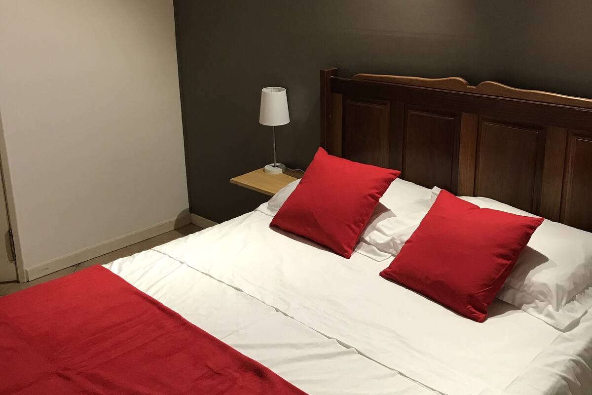 Double Room | Blackout curtains, iron/ironing board, free cots/infant beds