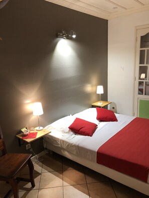 Double Room | Blackout curtains, iron/ironing board, free cots/infant beds