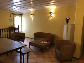 Lobby sitting area