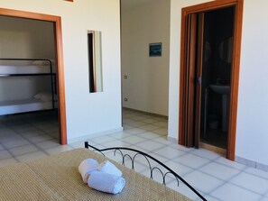 Classic Quadruple Room, Multiple Beds, Non Smoking, Sea View | Premium bedding, down comforters, in-room safe, individually decorated