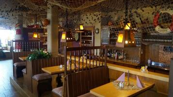 Lunch, dinner served; German cuisine, al fresco dining