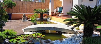 House with garden next to the Natural Park of Salinas de Santa Pola and beaches