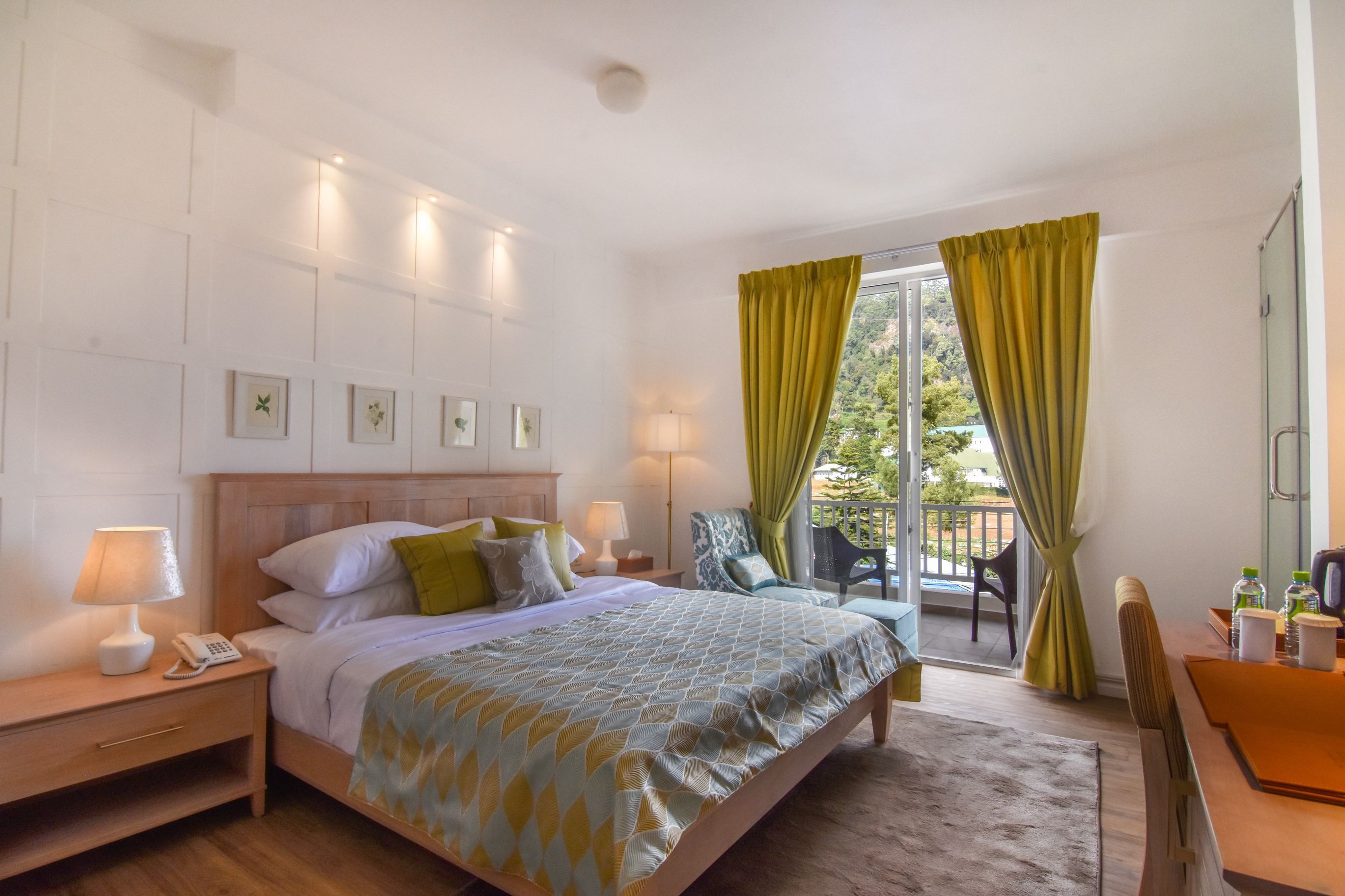 Minibar, in-room safe, desk, blackout curtains