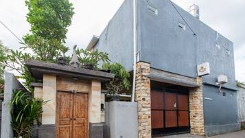 Voorkant van accommodatie