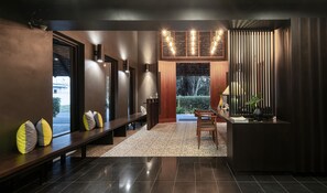 Sala de estar en el lobby