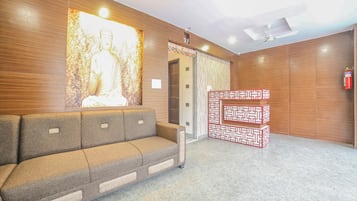 Sala de estar en el lobby