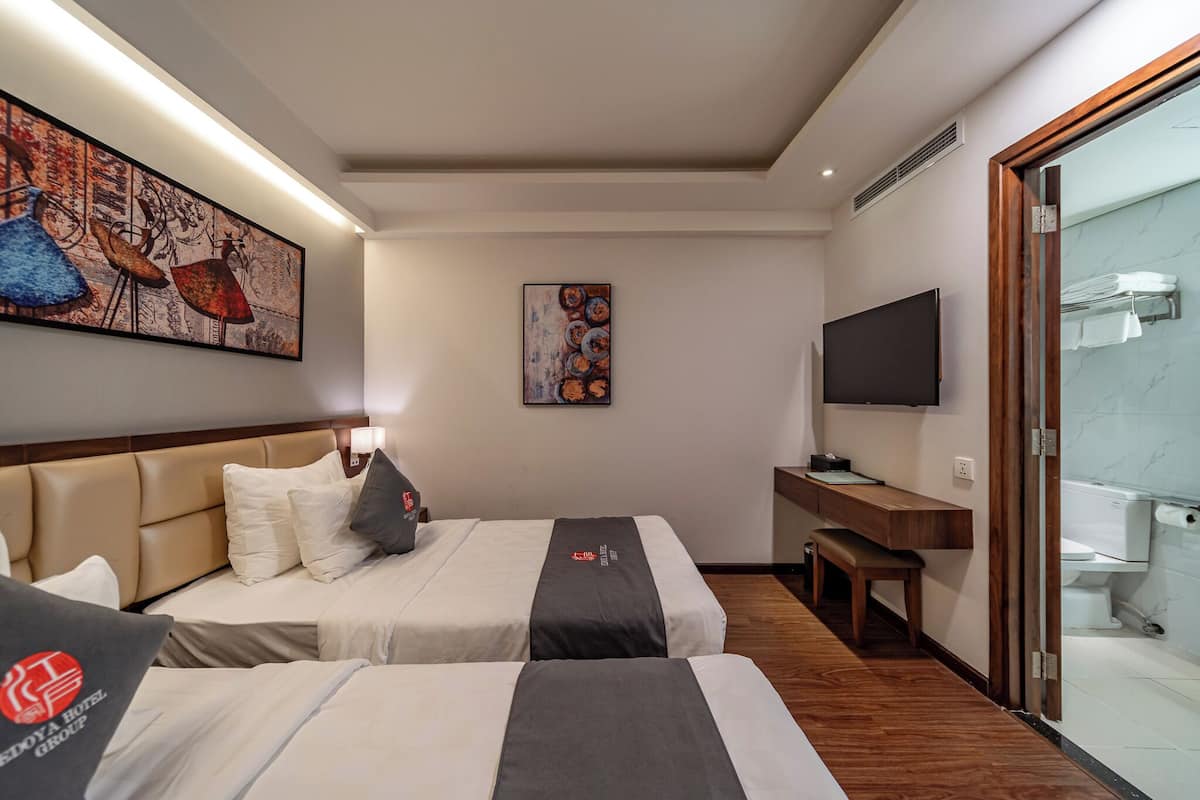 1 habitación, minibar, caja de seguridad en la habitación y escritorio