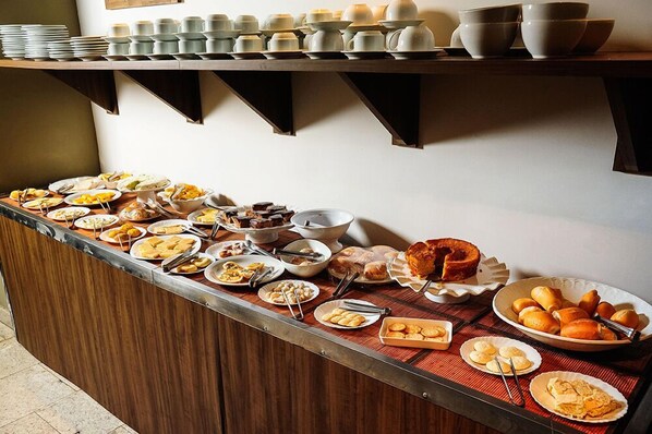 Petit déjeuner continental compris tous les jours