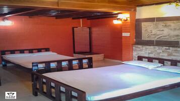 宿舍, 1 张大号单人床, 无烟房, 山景