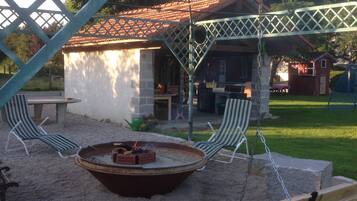 Front of property – evening/night