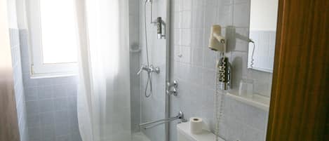 Double or Twin Room | Bathroom | Shower, free toiletries, hair dryer, towels
