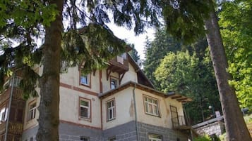 Façade de l’hébergement