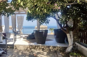 Villa, 4 Bedrooms | Living area | Flat-screen TV, DVD player