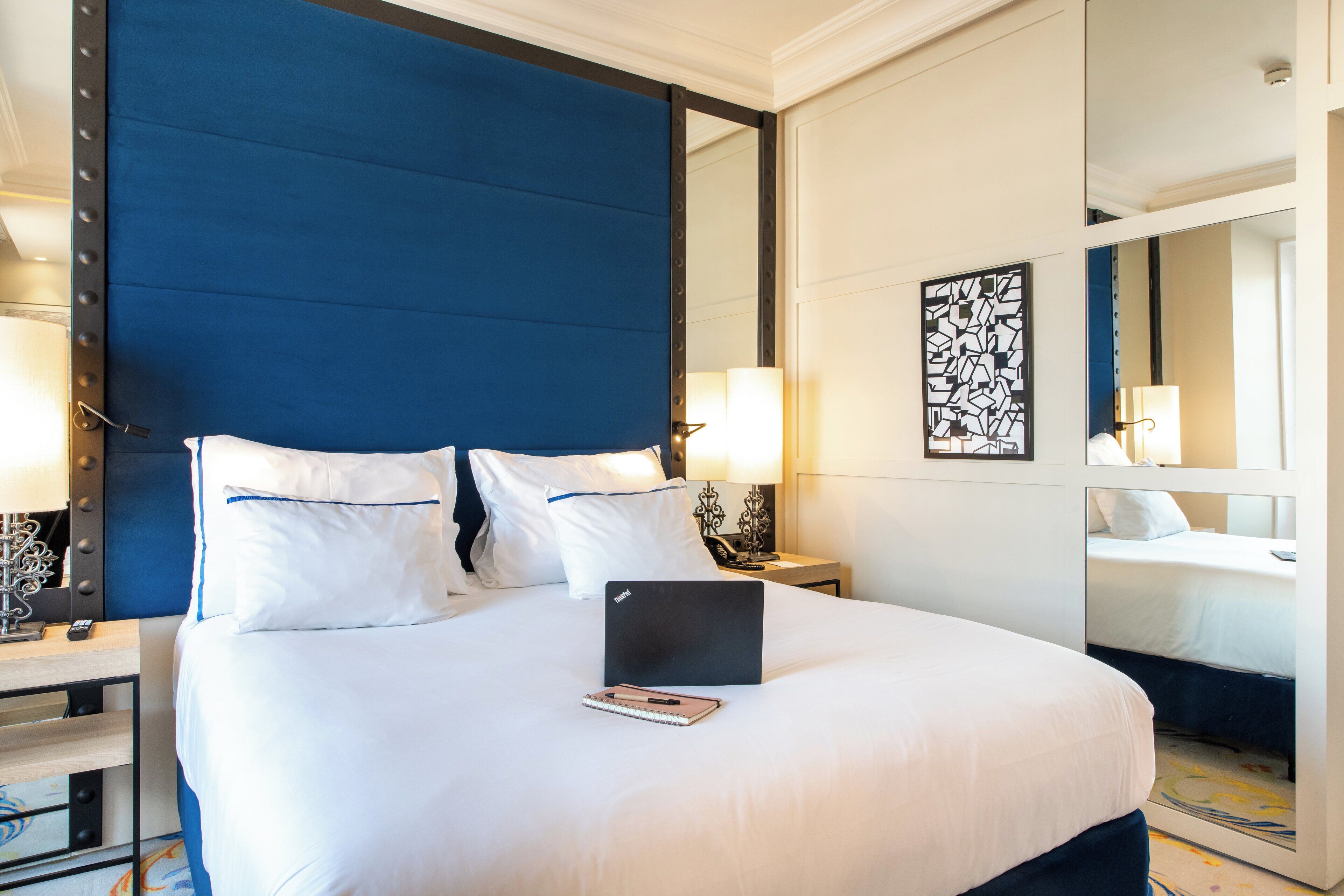 Minibar, in-room safe, desk, laptop workspace