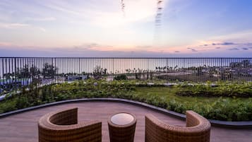 Suite, 3 Bedrooms, Non Smoking, Balcony (Living Room;Presidential) | Balcony view