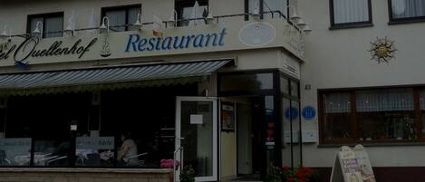 Voorkant van accommodatie