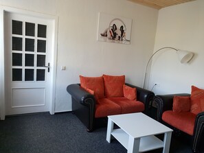 Firemannsrom, 2 soverom | Oppholdsområde | Flatskjerm-TV