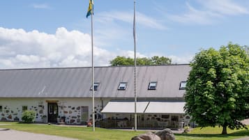 Majoituspaikan julkisivu