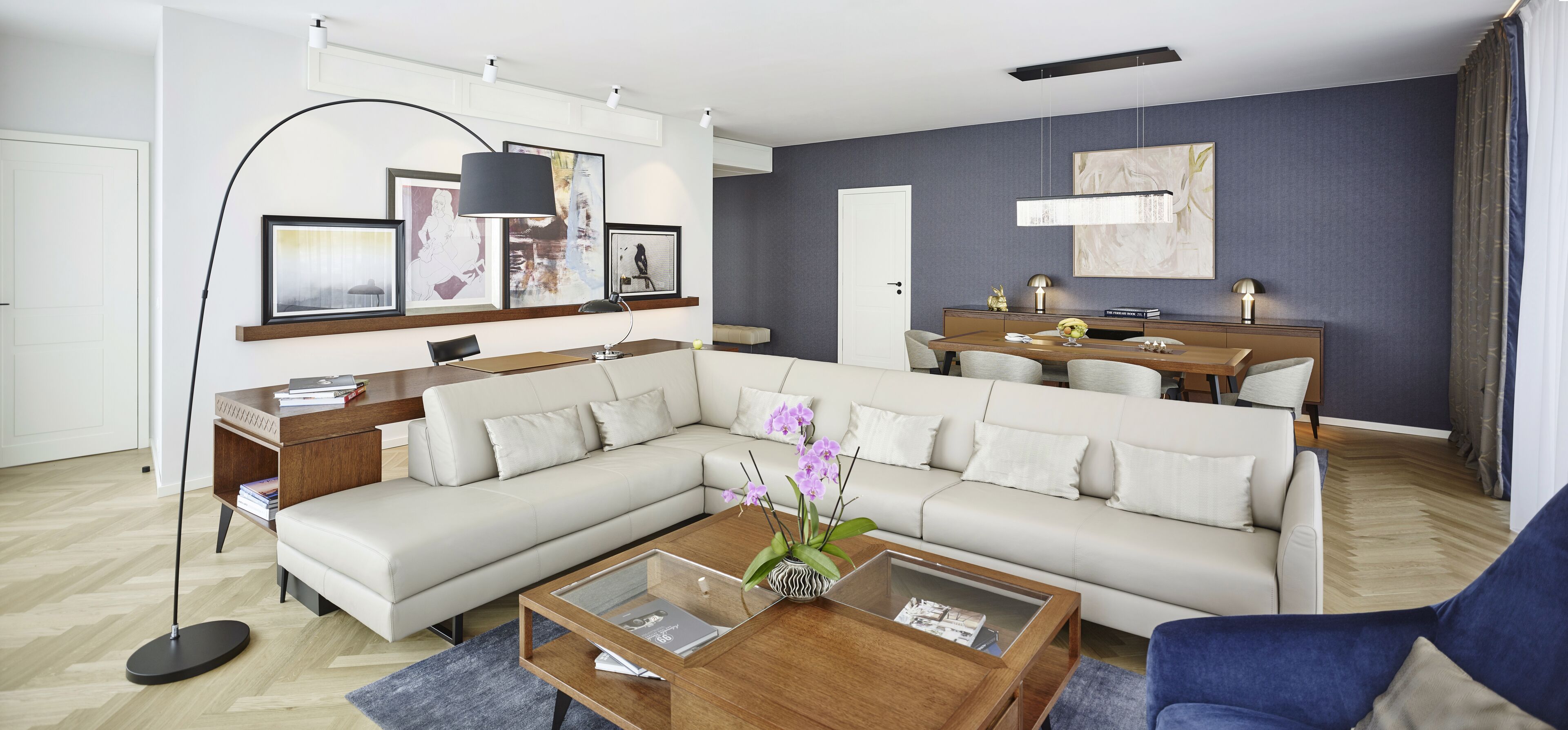Suite – premium, 1 kingsize-seng (Skyline View)