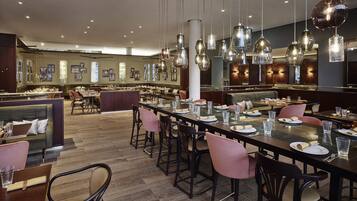 Breakfast, lunch and dinner served