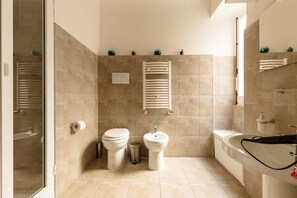Shower, hair dryer, bidet