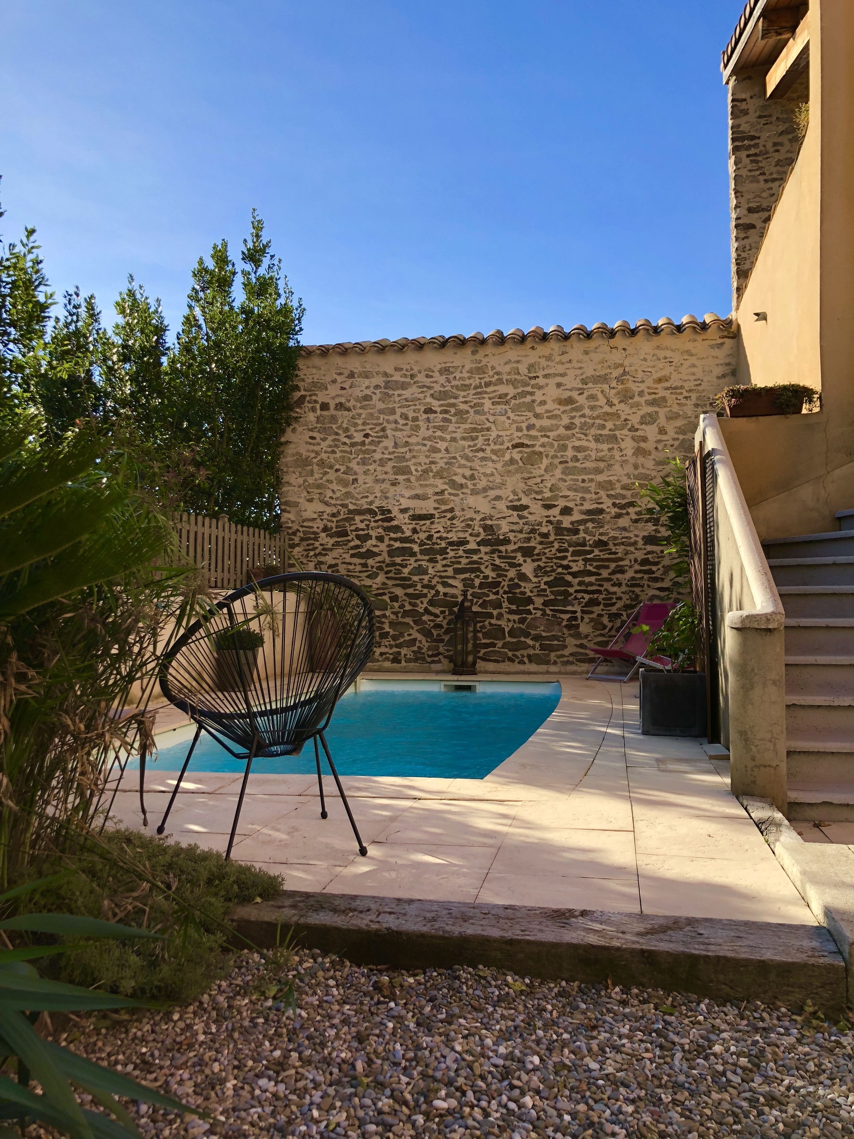 Seasonal outdoor pool