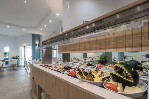 Daily buffet breakfast for a fee