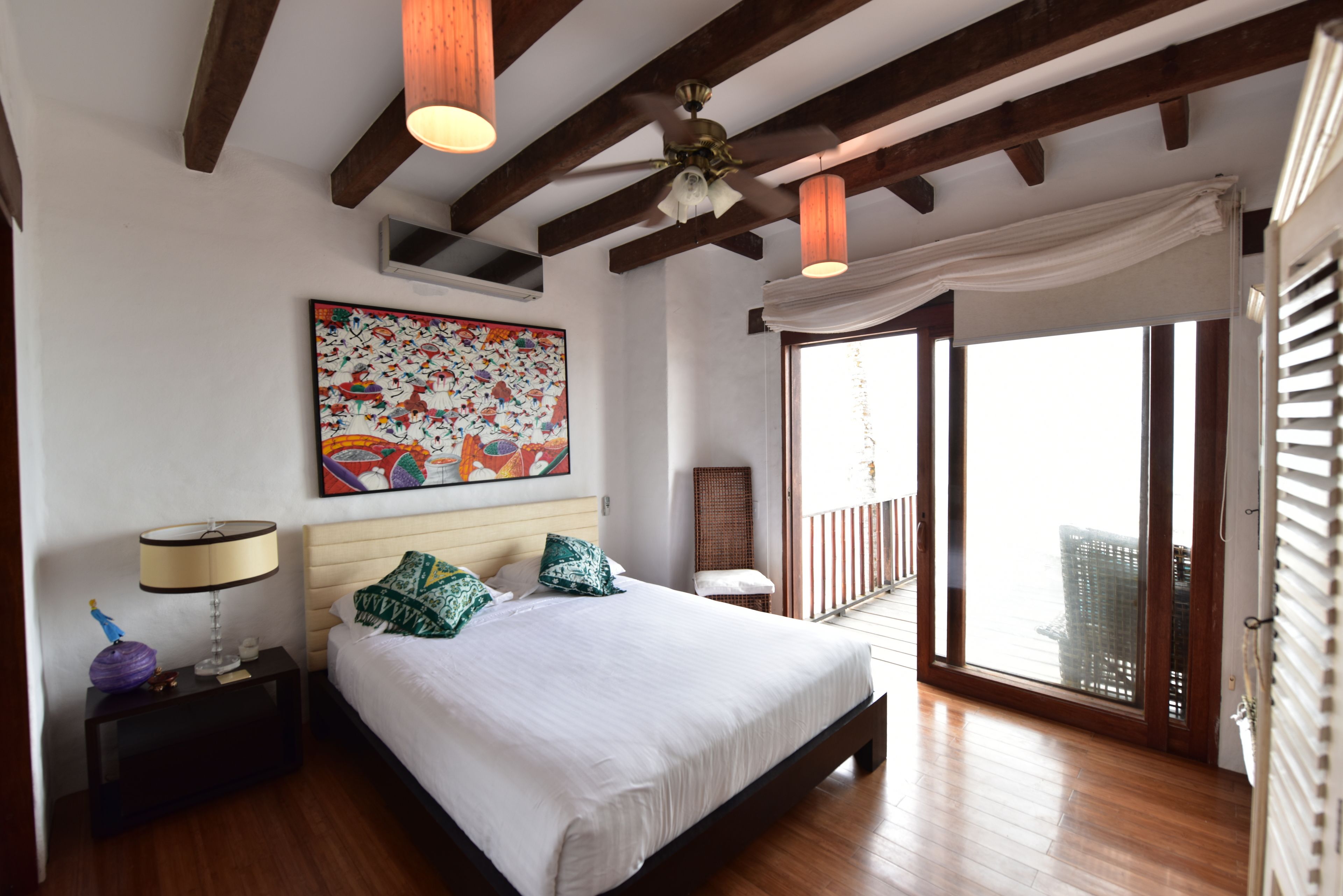 Quarto standard, 1 cama de casal, para não fumantes, vista para o oceano | Roupas de cama premium, frigobar, escrivaninha, Wi-Fi de cortesia
