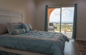 Luxury Condo, 2 Bedrooms, Non Smoking, Ocean View | Balcony view - Mount Royal Luxury Condos (Gros Islet)