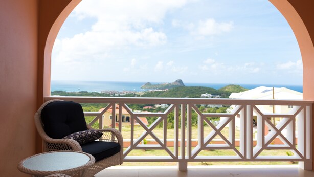 Condo superluxo, 2 quartos, para não fumantes, vista para o oceano | Vista da sacada