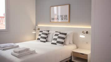 Departamento familiar, 2 habitaciones | 2 habitaciones, ropa de cama de alta calidad y edredón