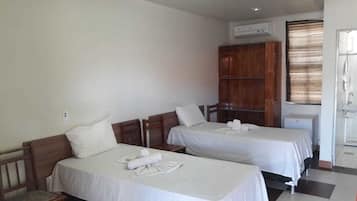 Soundproofing, rollaway beds, free WiFi, bed sheets