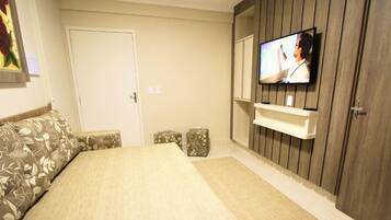 Departamento | 1 habitación, minibar, caja de seguridad en la habitación y escritorio