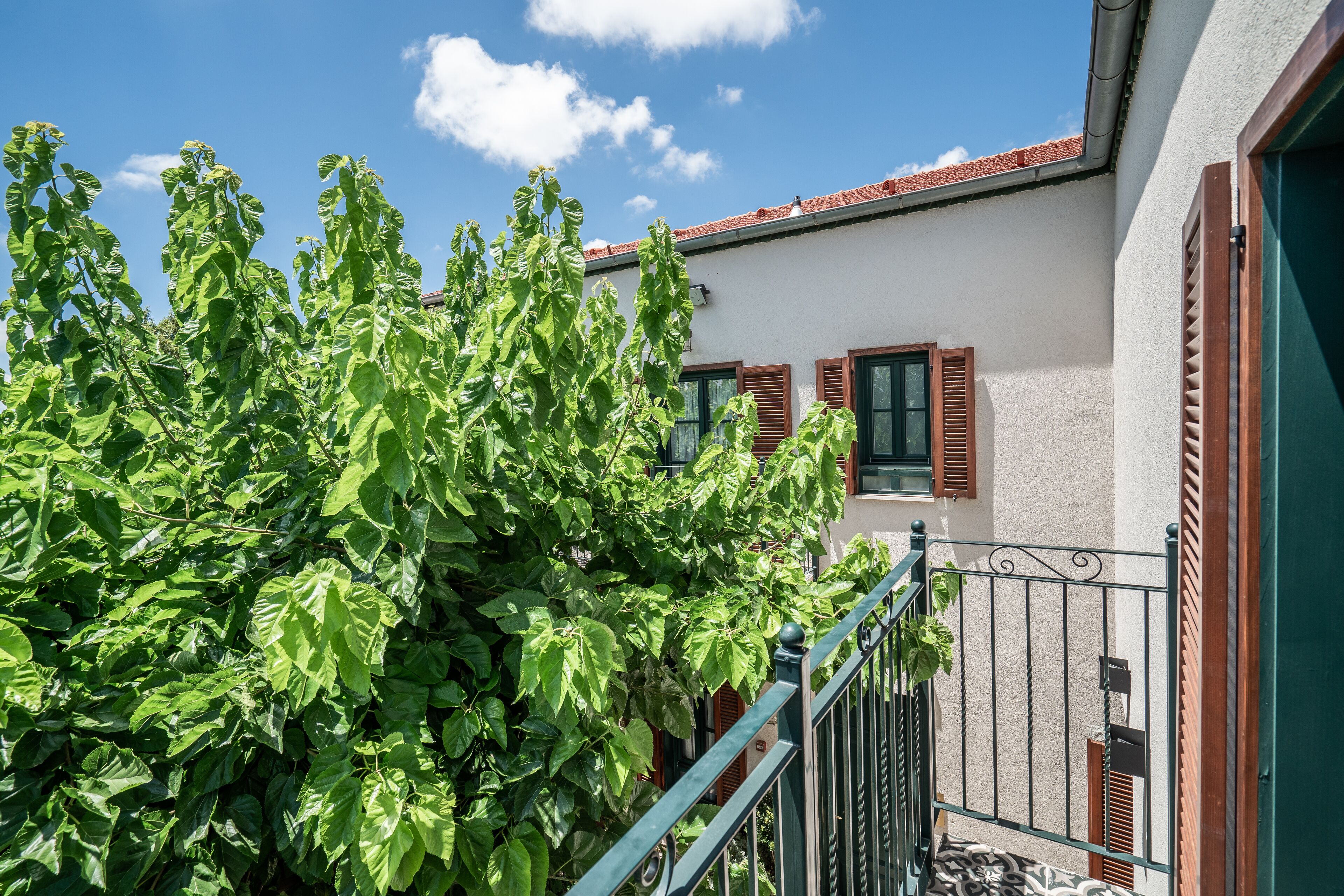 deluxe twin room, 1 queen bed, sea view | street view