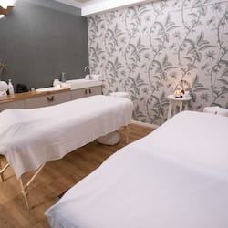 Salas para tratamentos a dois, tratamentos corporais, massagens suecas