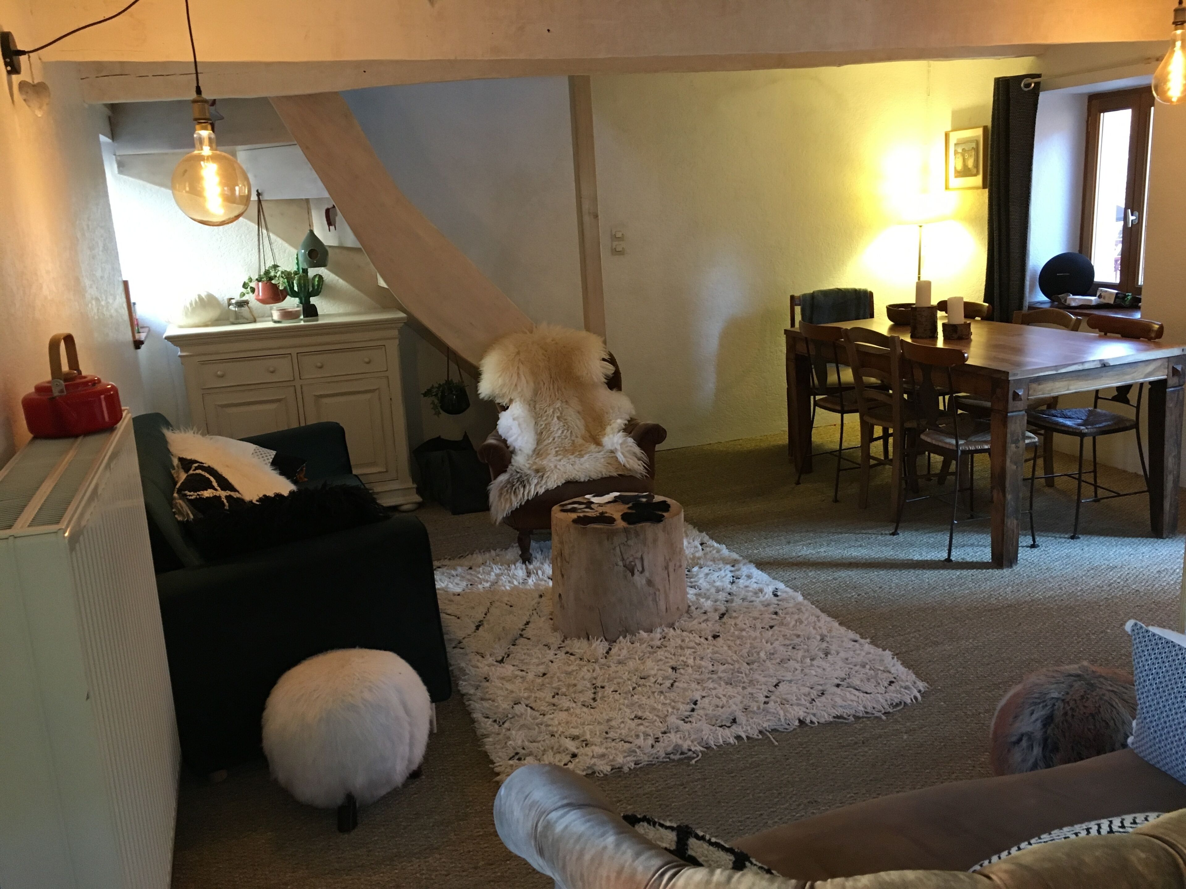 charming village house, Barcelonette center 6 to 8 people