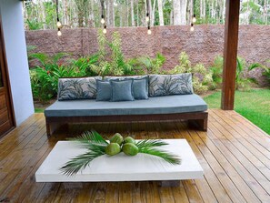 Porch - Casa Palmeira Condomínio em Trancoso (Porto Seguro)