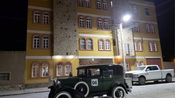 Front of property - evening/night