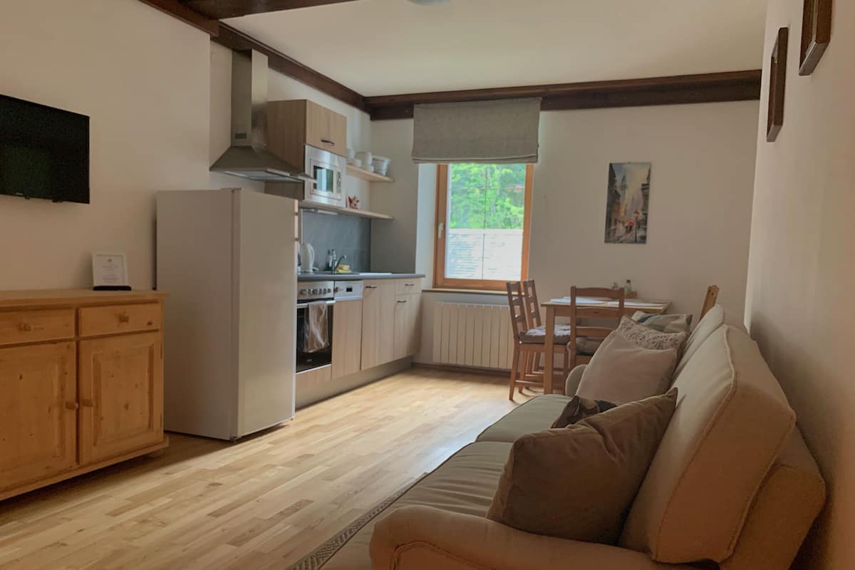 1 habitación, tabla de planchar con plancha, wifi gratis y ropa de cama
