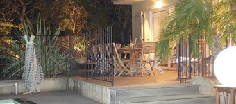 Villa 6 people (8 max), near Porto Vecchio, pool, beach 1km St Cyprien