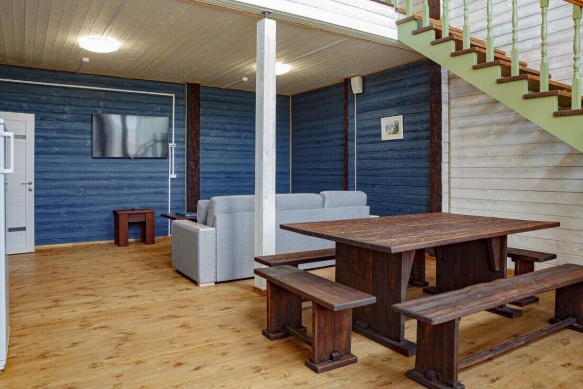 Cottage, 3 Bedrooms, Sauna (Grand) | Living area | Flat-screen TV