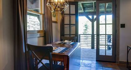 At DuPont Forest - Newer cabin designed for relaxation and comfort.